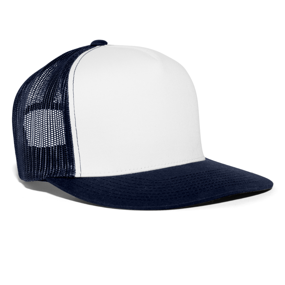 Trucker Cap - white/navy