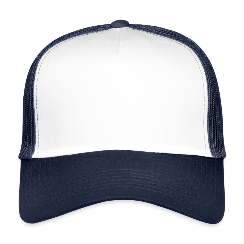 Trucker Cap - white/navy