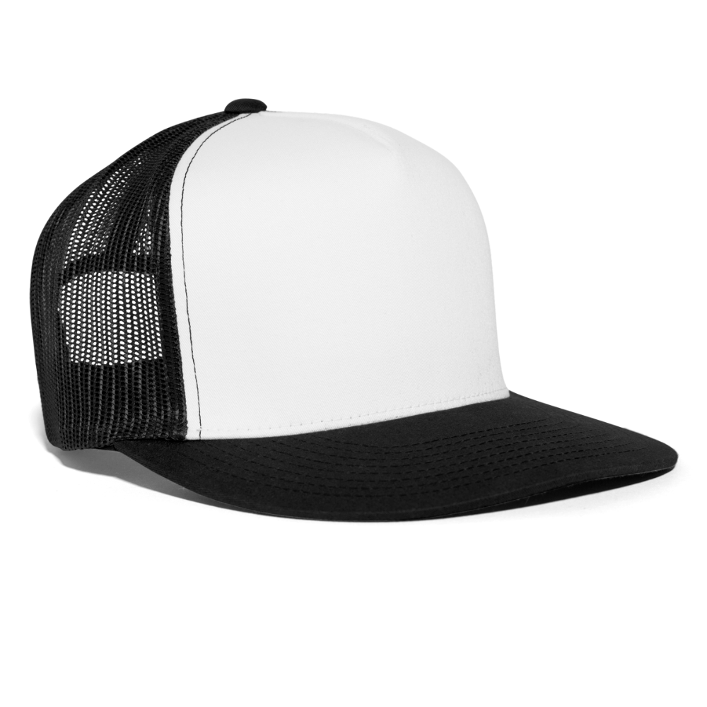 Trucker Cap - white/black