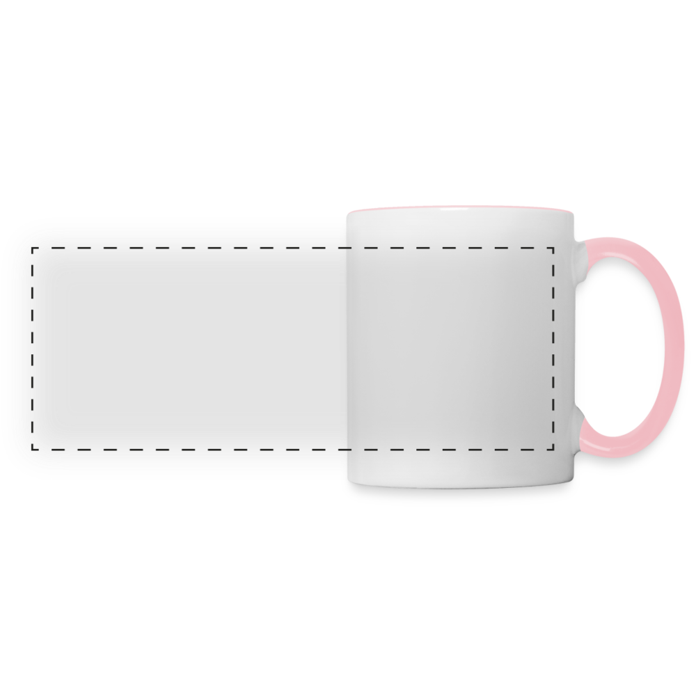 Panoramic Mug - white/pink