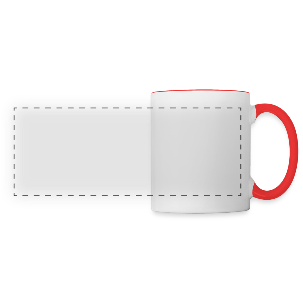 Panoramic Mug - white/red