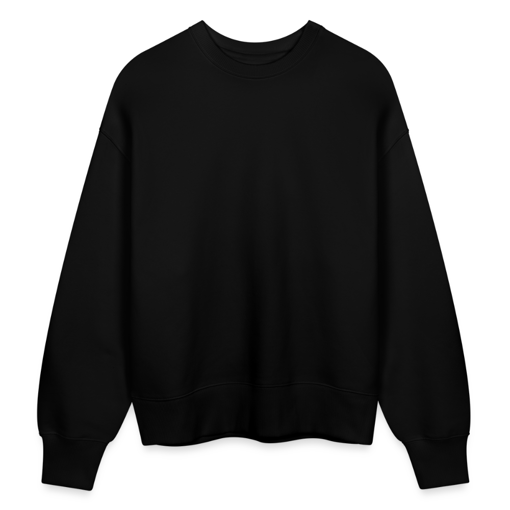 Stanley/Stella RADDER Unisex Oversize Organic Sweatshirt - black