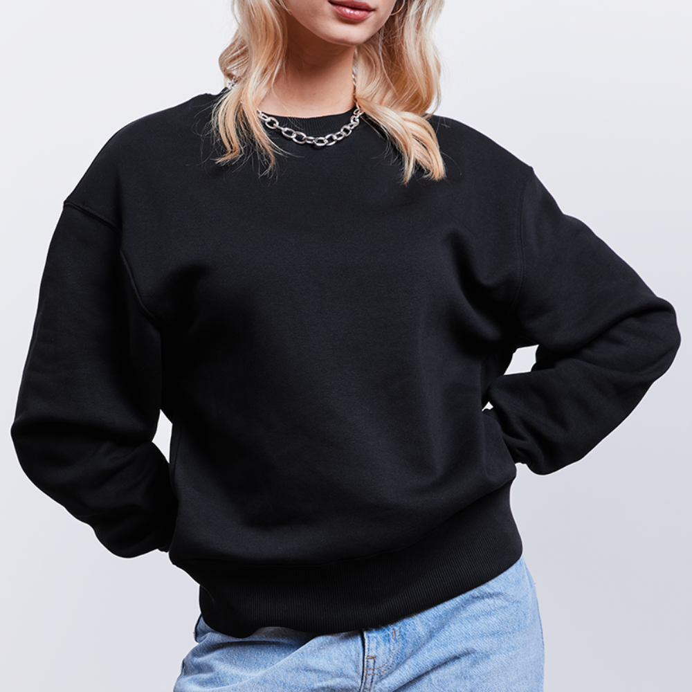 Stanley/Stella RADDER Unisex Oversize Organic Sweatshirt - black