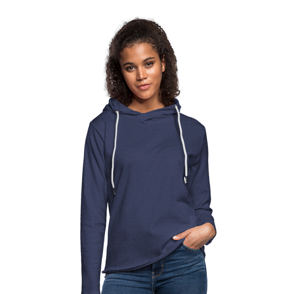 Light Unisex Sweatshirt Hoodie - heather navy