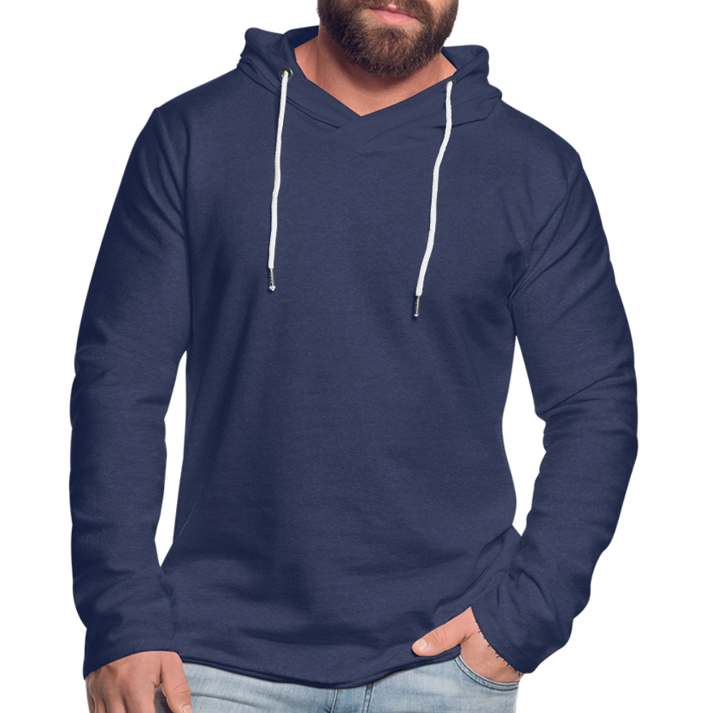 Light Unisex Sweatshirt Hoodie - heather navy