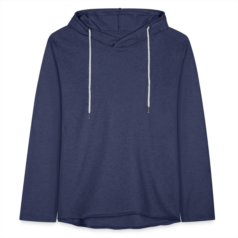 Light Unisex Sweatshirt Hoodie - heather navy