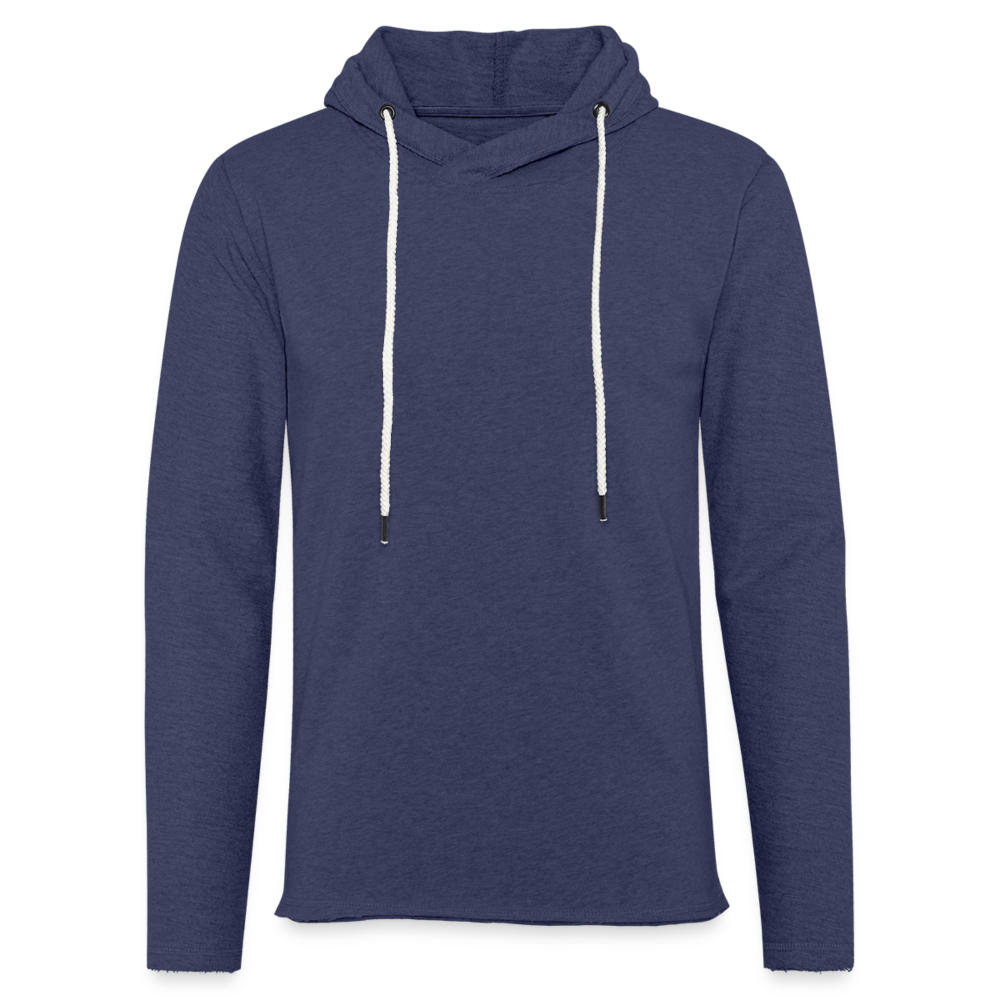 Light Unisex Sweatshirt Hoodie - heather navy