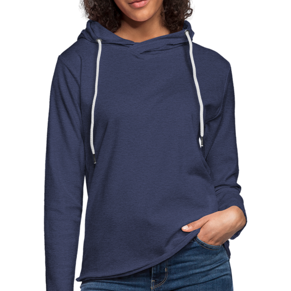 Light Unisex Sweatshirt Hoodie - heather navy