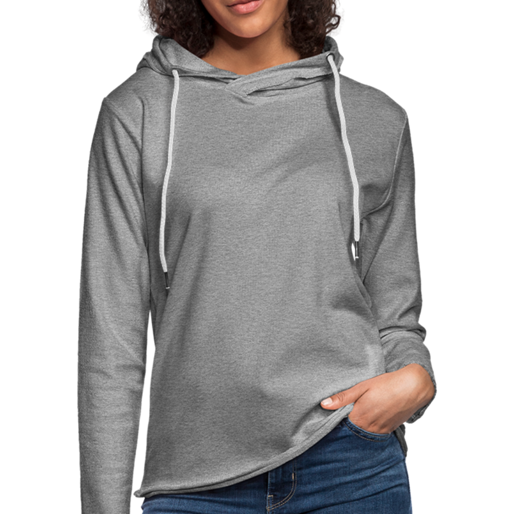 Light Unisex Sweatshirt Hoodie - heather grey