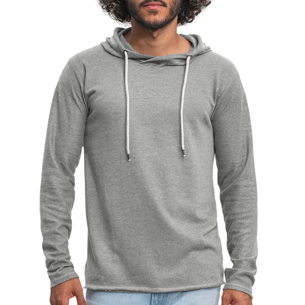 Light Unisex Sweatshirt Hoodie - heather grey