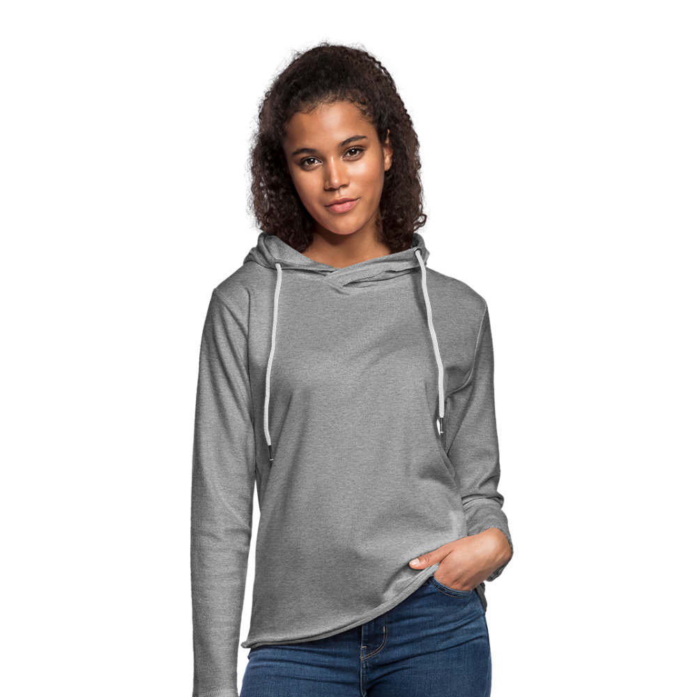 Light Unisex Sweatshirt Hoodie - heather grey