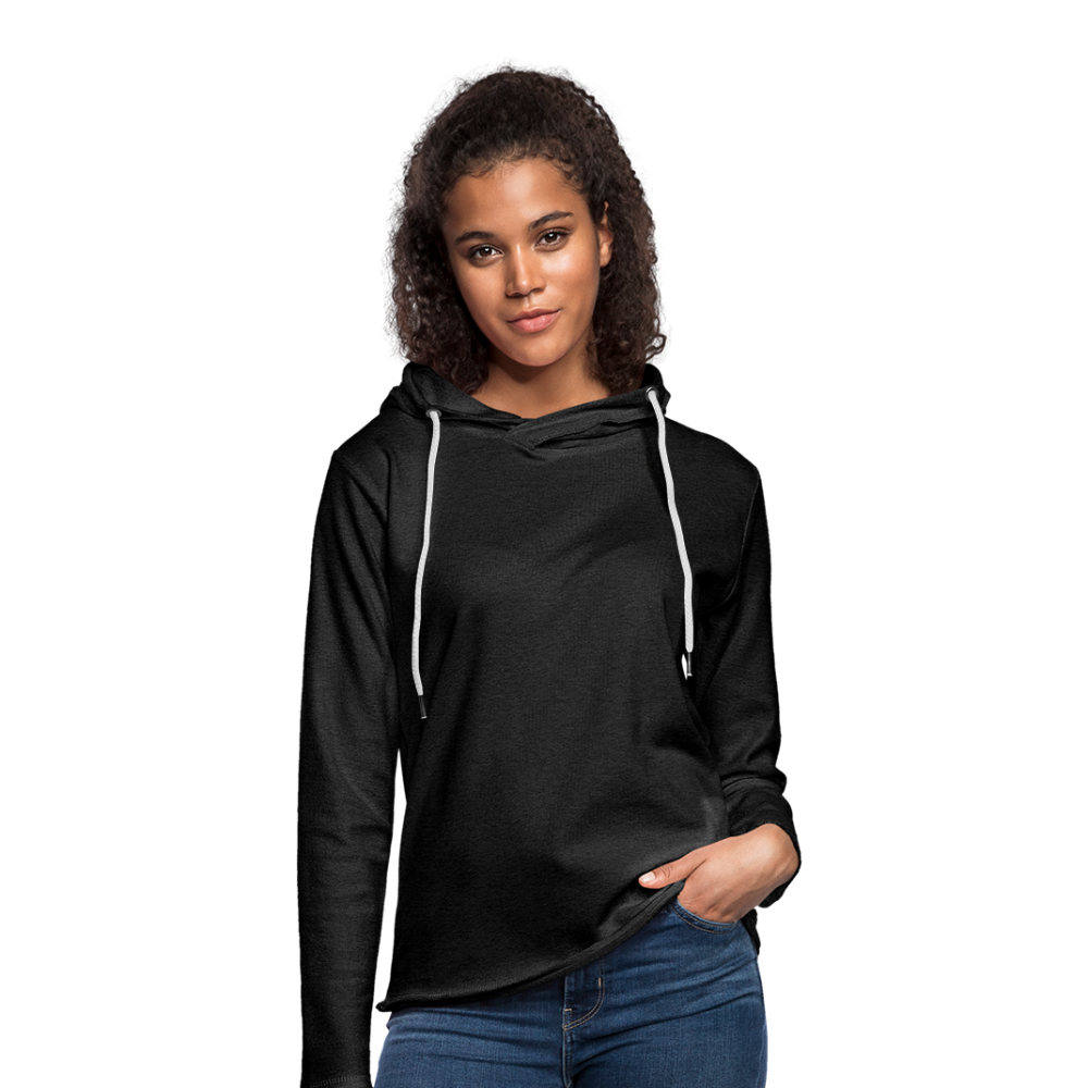 Light Unisex Sweatshirt Hoodie - charcoal grey