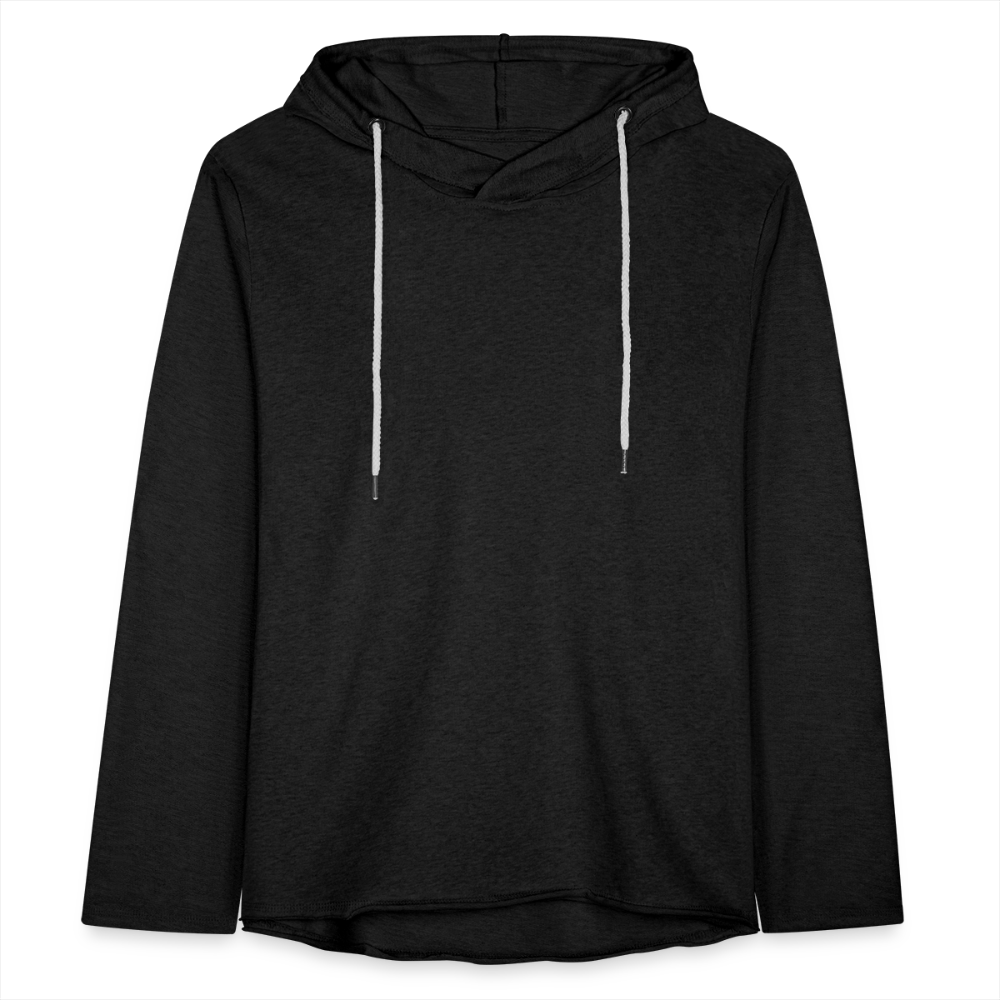 Light Unisex Sweatshirt Hoodie - charcoal grey