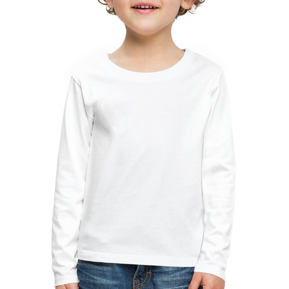 Kids' Premium Longsleeve Shirt - white