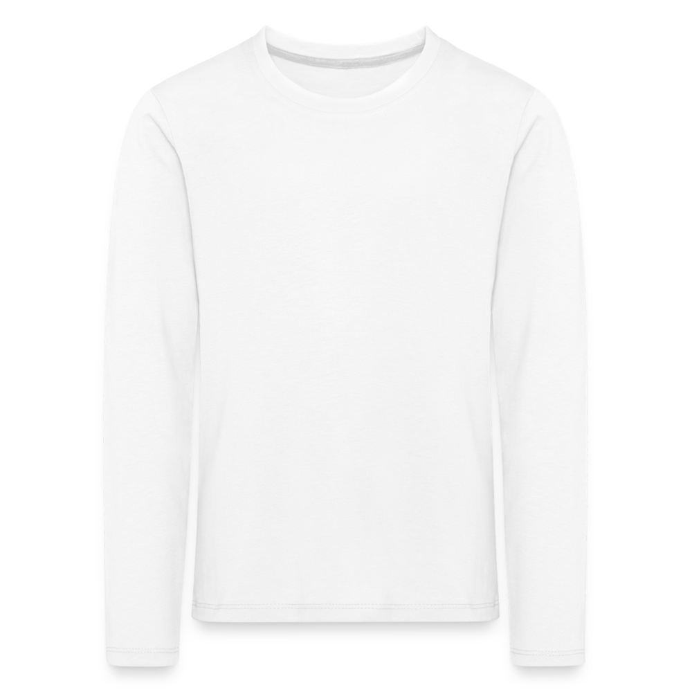 Kids' Premium Longsleeve Shirt - white