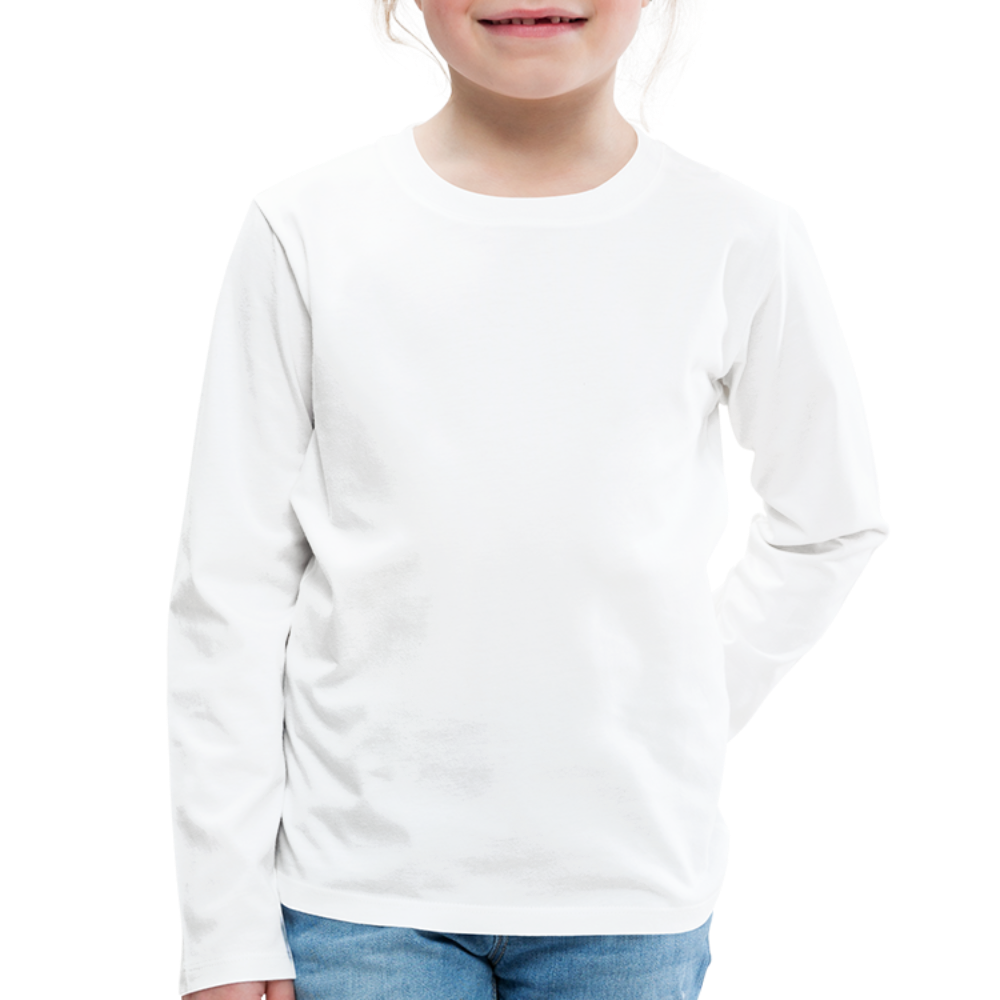 Kids' Premium Longsleeve Shirt - white