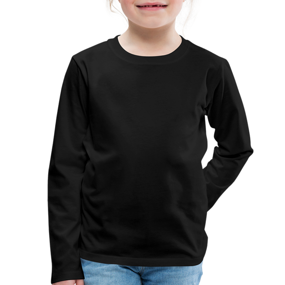 Kids' Premium Longsleeve Shirt - black