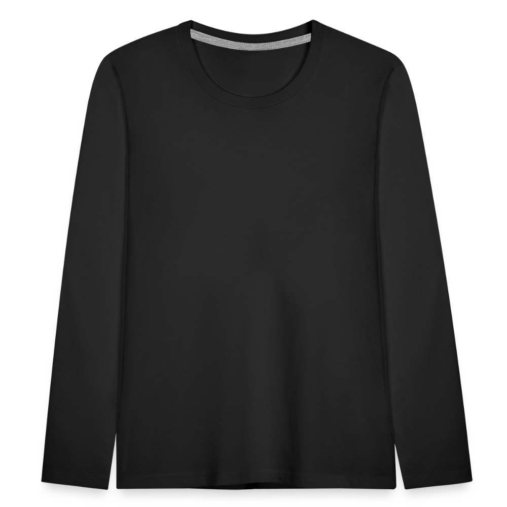 Kids' Premium Longsleeve Shirt - black