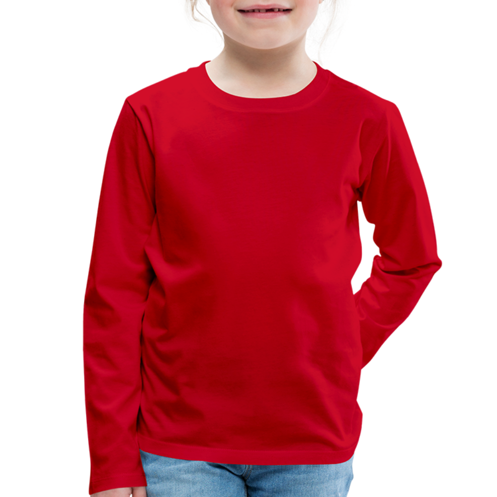 Kids' Premium Longsleeve Shirt - red