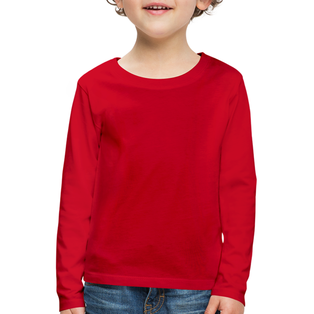 Kids' Premium Longsleeve Shirt - red