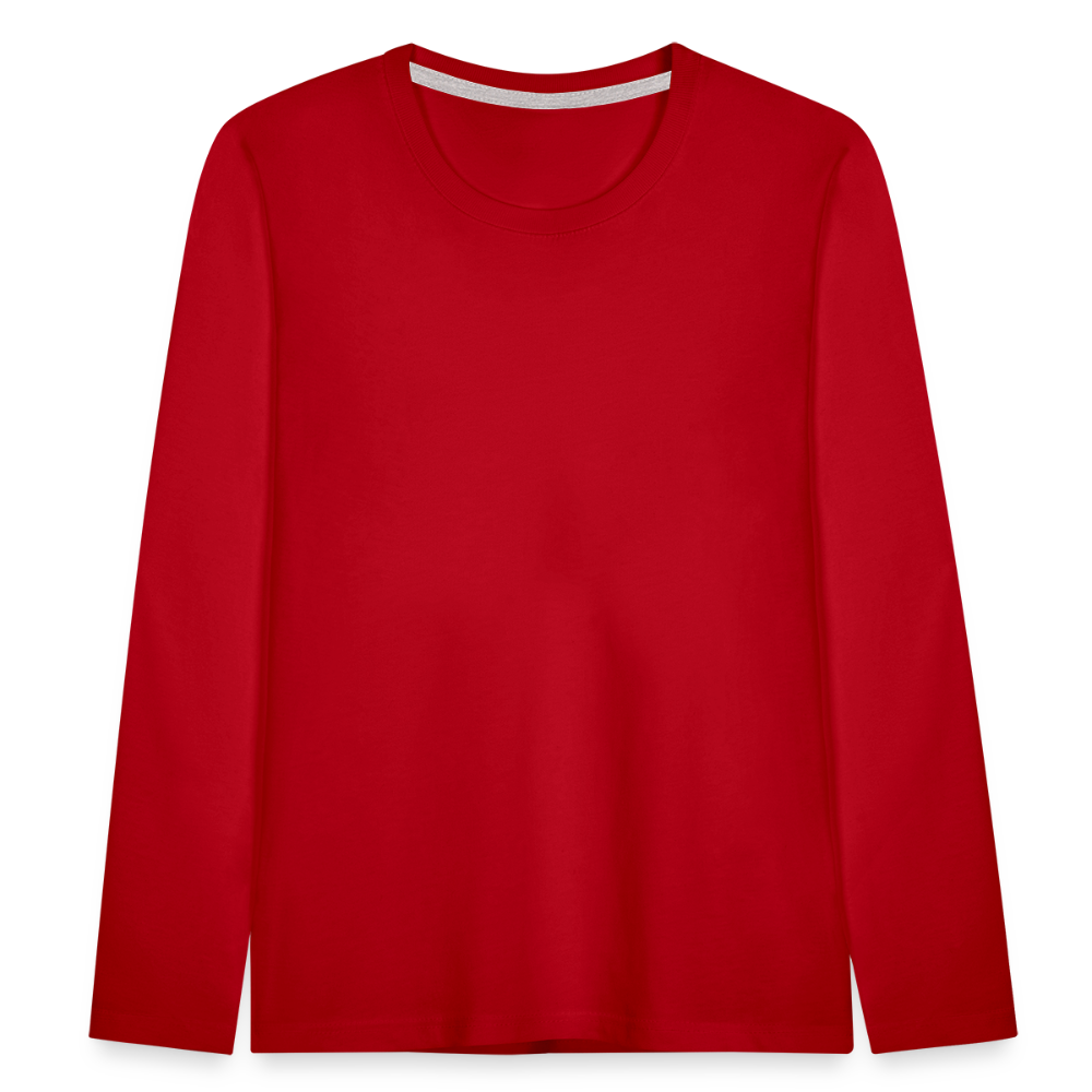 Kids' Premium Longsleeve Shirt - red