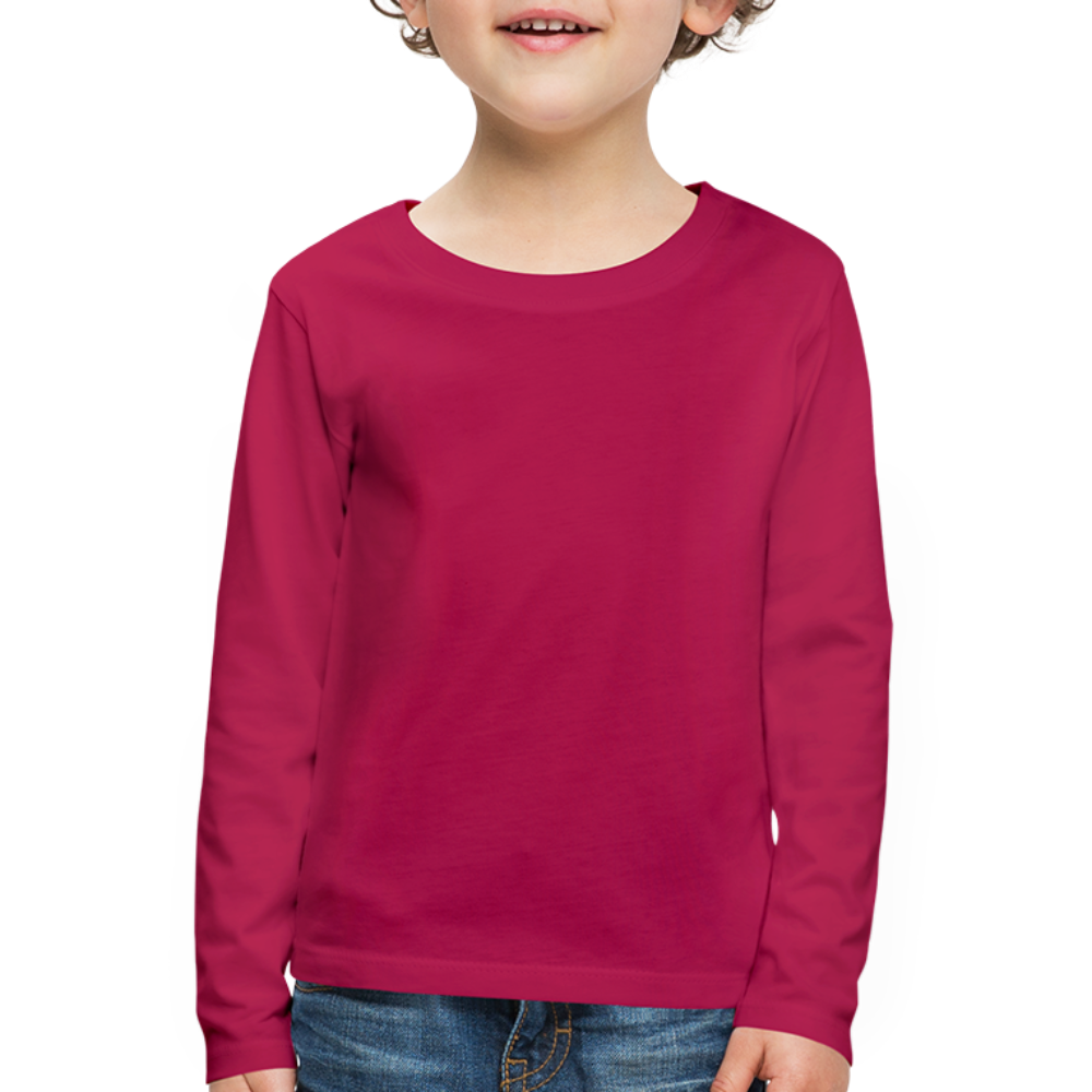 Kids' Premium Longsleeve Shirt - dark pink