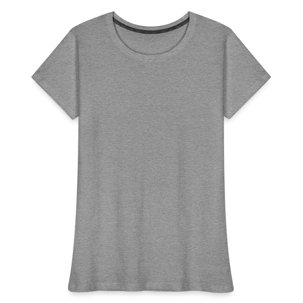 Women’s Premium Organic T-Shirt - heather grey