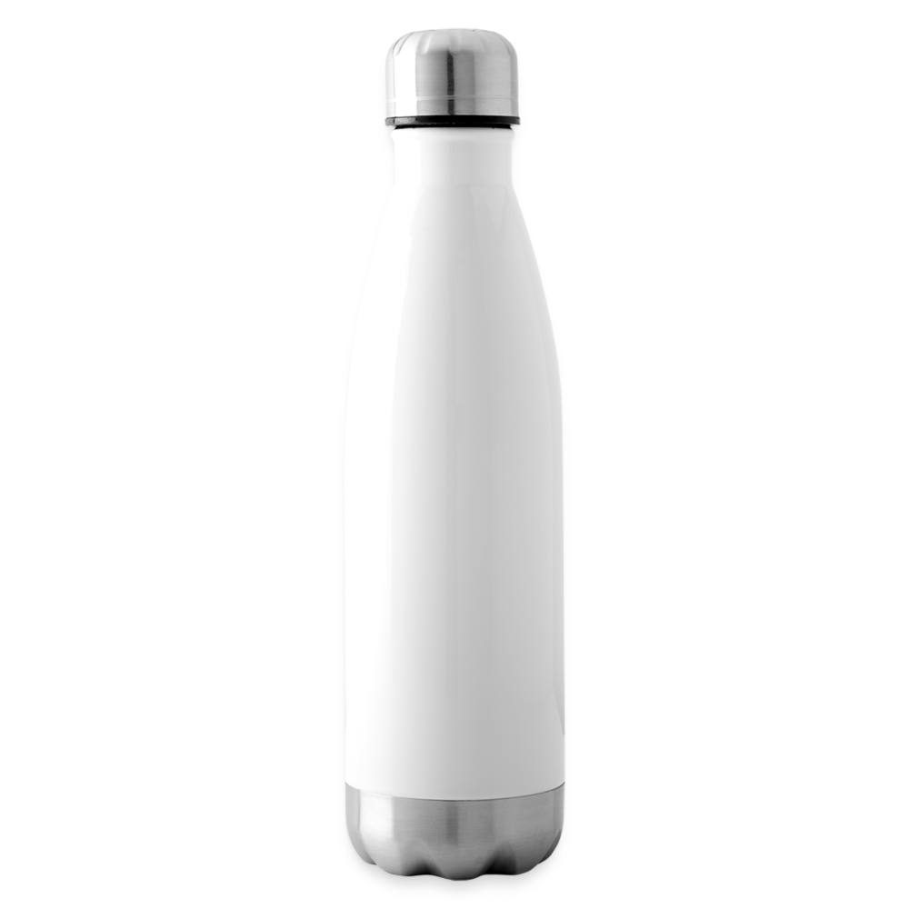 Insulated Water Bottle - white