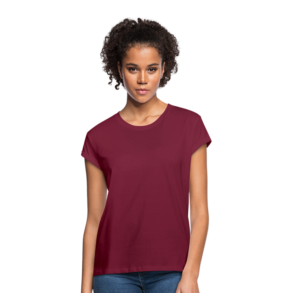 Women’s Oversize T-Shirt - bordeaux