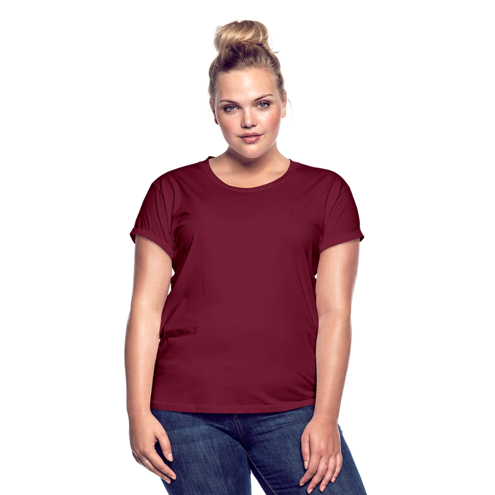 Women’s Oversize T-Shirt - bordeaux