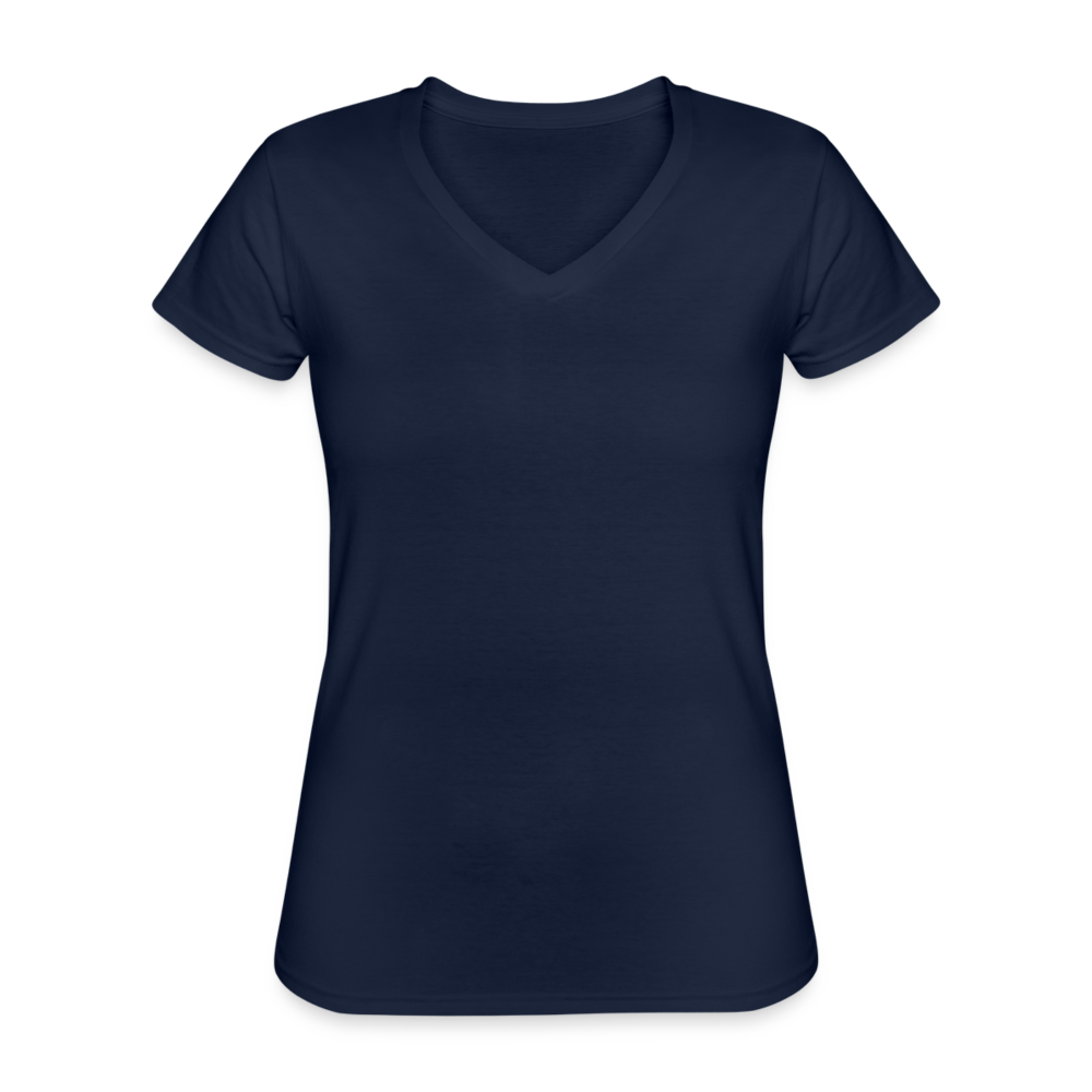 Classic Women’s V-Neck T-Shirt - navy