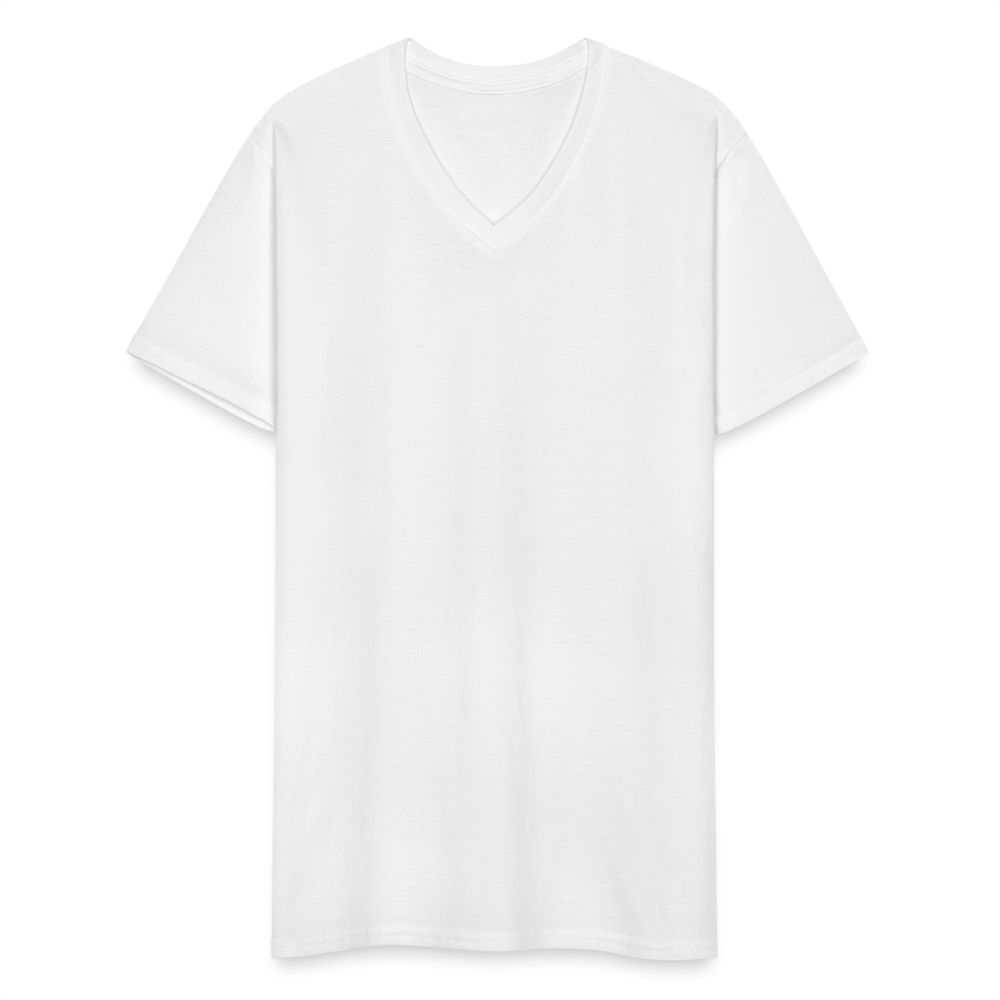 Men's V-Neck T-Shirt - white