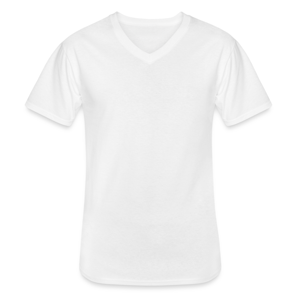 Men's V-Neck T-Shirt - white