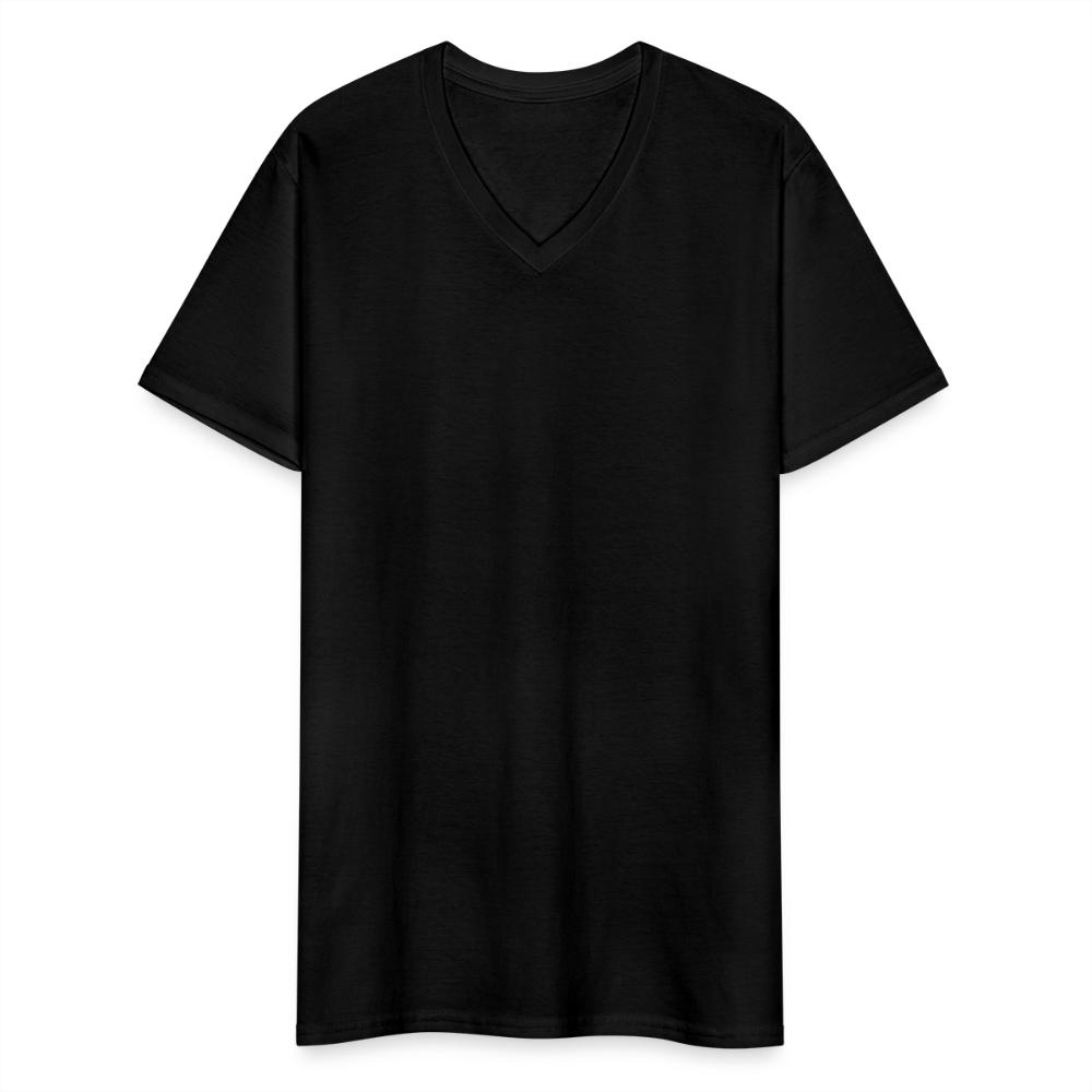 Men's V-Neck T-Shirt - black