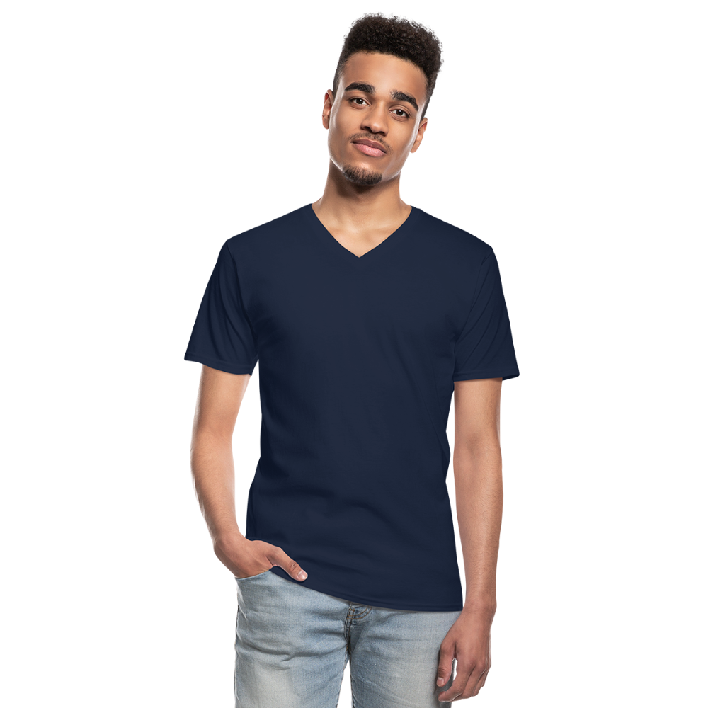 Men's V-Neck T-Shirt - navy