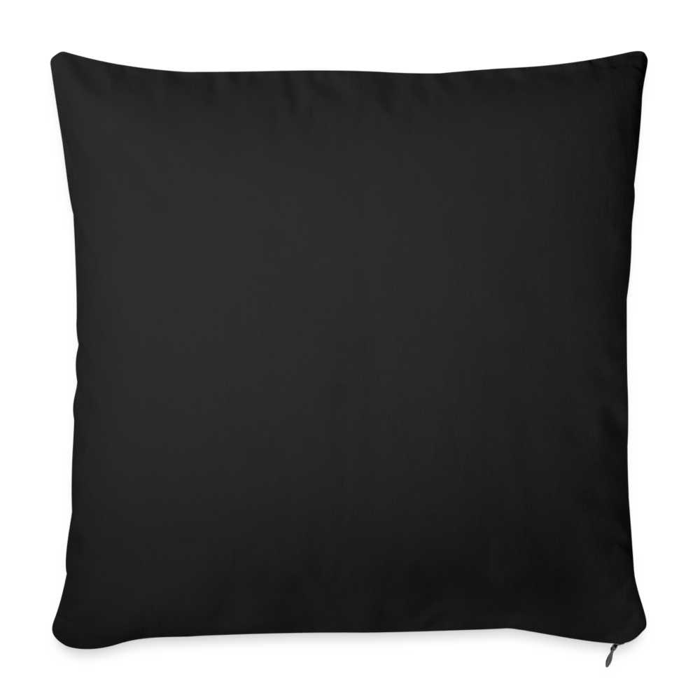 Sofa pillowcase 17,3'' x 17,3'' (45 x 45 cm) - black