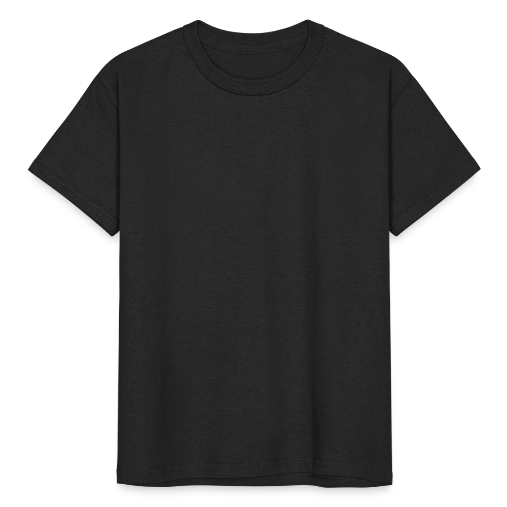 Kids’ Heavy Cotton T-Shirt - black