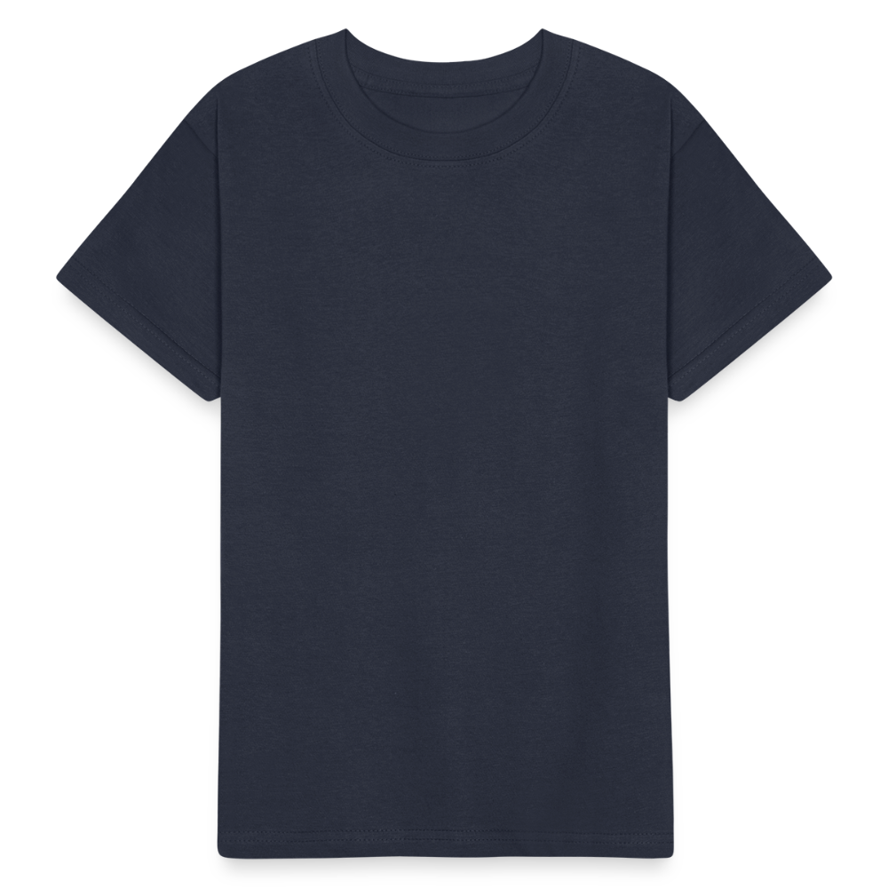 Kids T-Shirt by Russell - navy