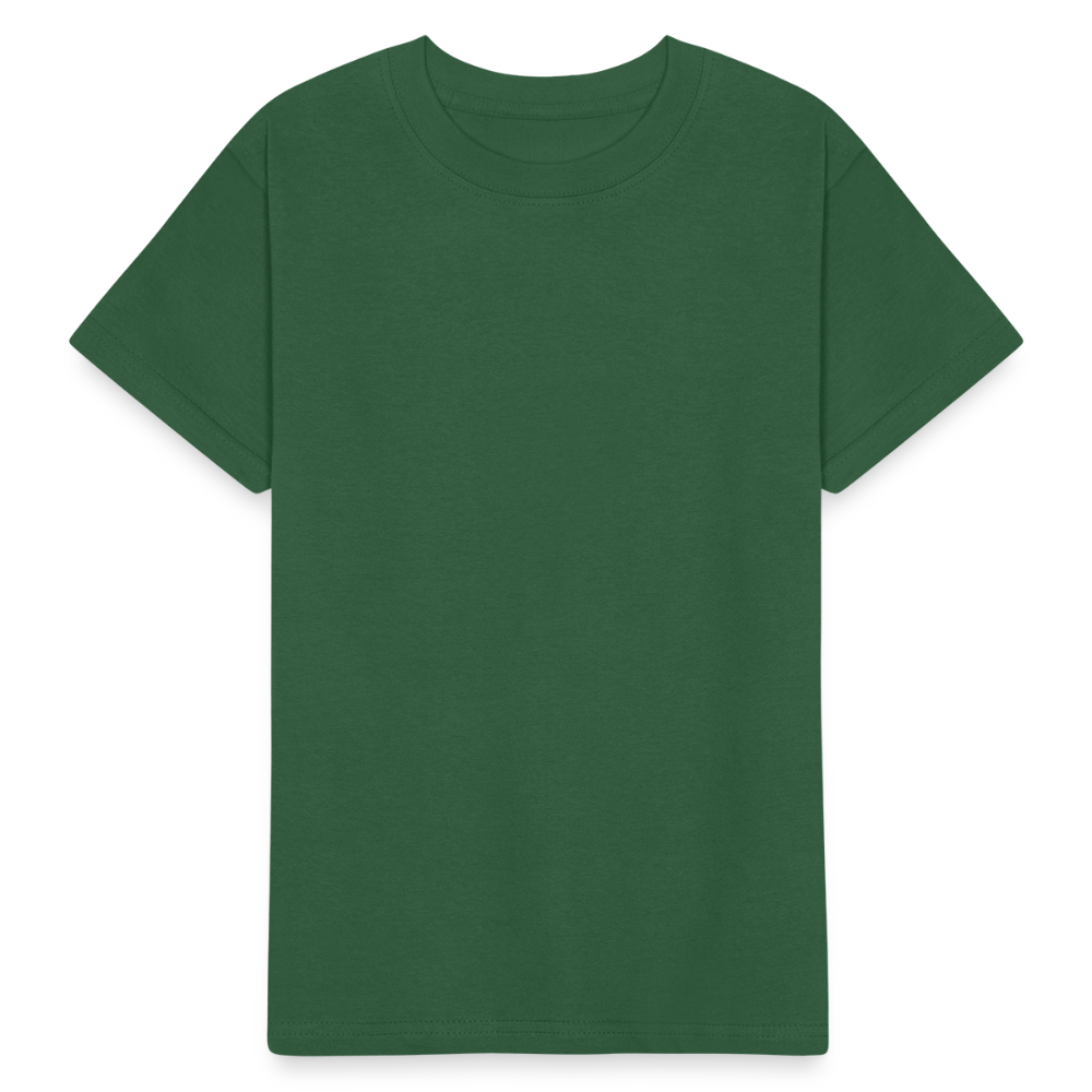 Kids T-Shirt by Russell - bottle green