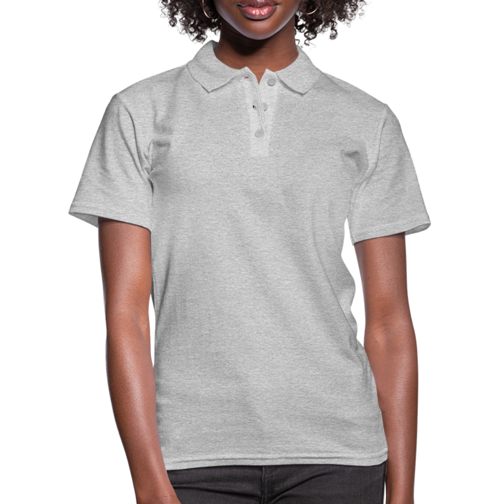 Women's Polo Shirt - heather grey