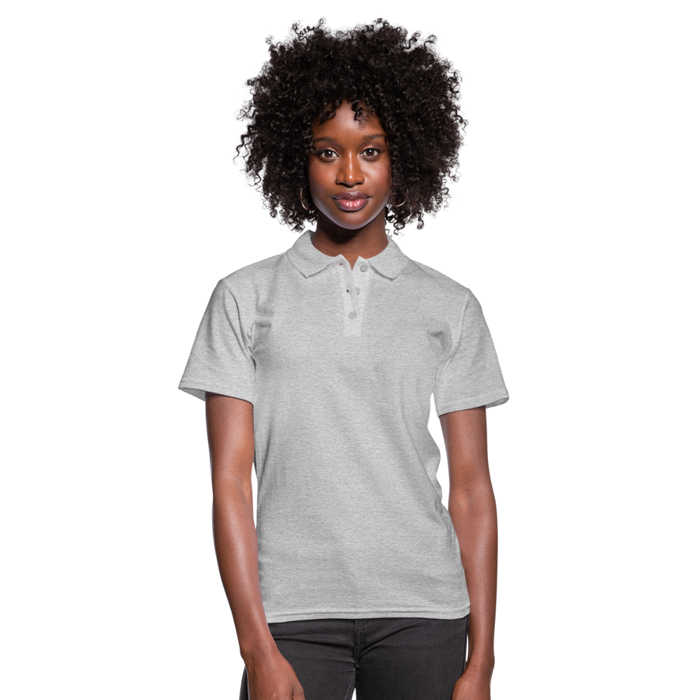 Women's Polo Shirt - heather grey