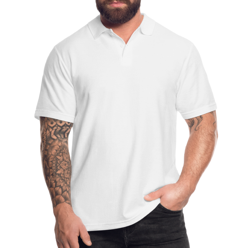 Men's Polo Shirt - white