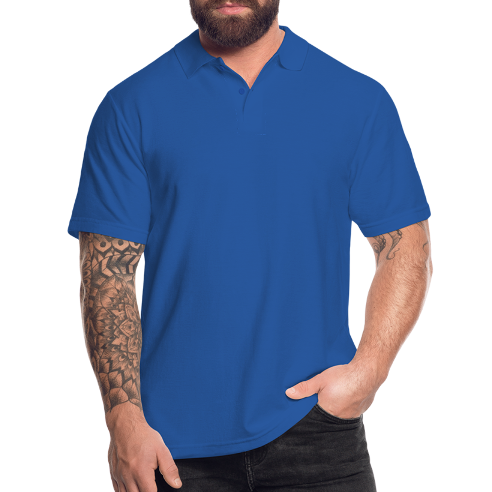 Men's Polo Shirt - royal blue