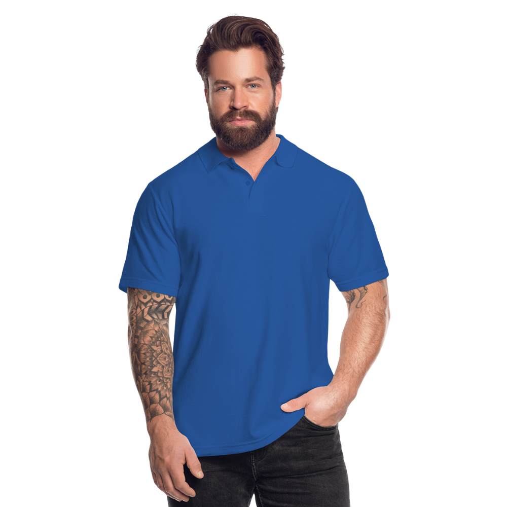 Men's Polo Shirt - royal blue