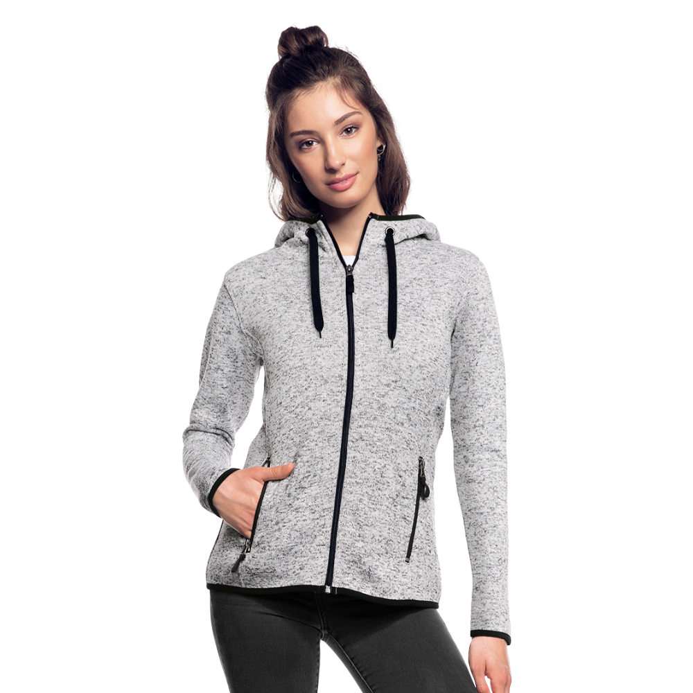 Customizable Women’s Hooded Fleece Jacket